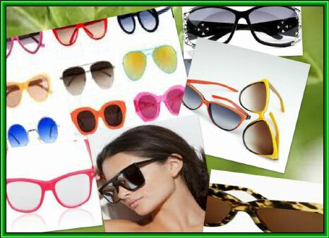 модные аксессуары -солнцезащитные очки